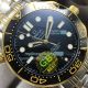 GB Swiss Replica Omega Seamaster Diver 300M Black Dial Two Tone Watch (4)_th.jpg
